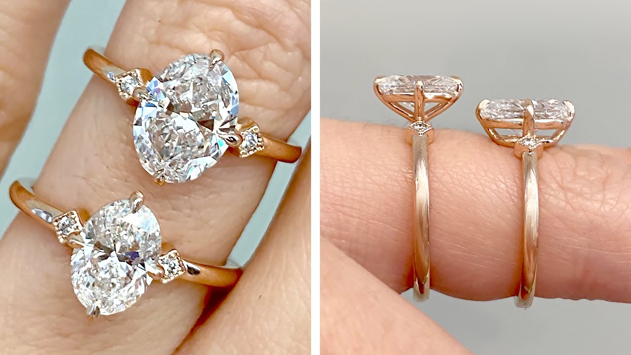 Scarlett Halo French-Set Engagement Ring (setting only) - Soha Diamond Co.™