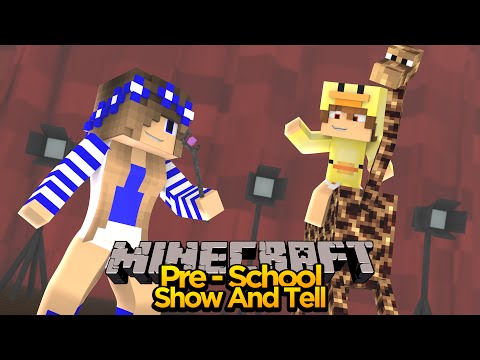 MINECRAFT PRE SCHOOL - LITTLE CARLY MAKES OUR ANIMALS TALK!!