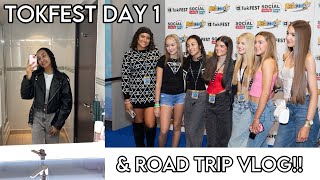 TOKFEST DAY 1 AND ROAD TRIP VLOG!!