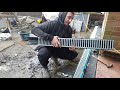 How to install a driveway - How to Install Aco drainage - landscaping uk - VLOG06