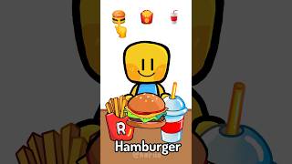 Emoji Eating🍔🍟🥤- ASMR  ROBLOX #shorts #asmr #viral  #food #roblox screenshot 4