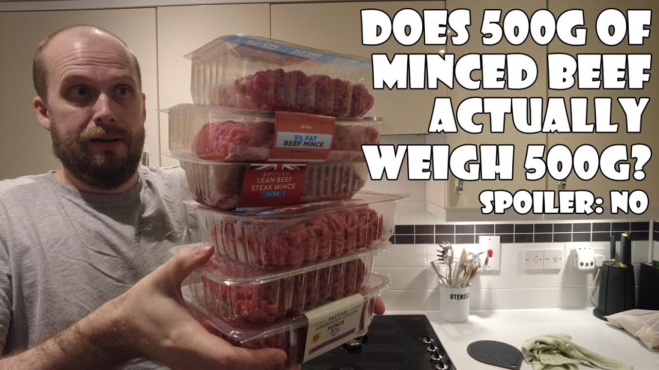 500 Grams Ground Beef Equals How Many Pounds