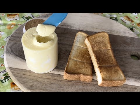 How to make Rich Whipped Butter [Easy Homemade] | 簡単!濃厚ホイップバターの作り方