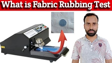 What Is Rubbing Test In Fabric? Fabric Rubbing Test Results | Rubbing Fastness Test