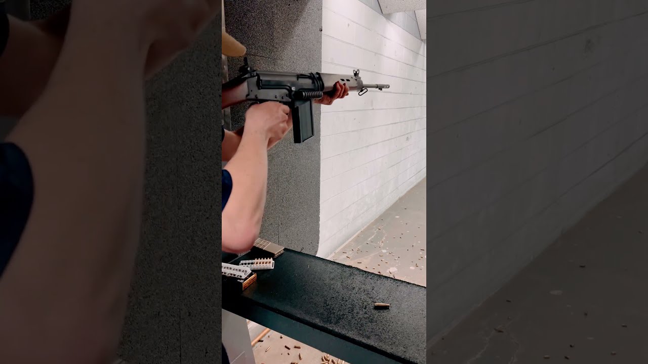 Shooting The British FN FAL L1A1 Guns Gun Shortsvideo Shortvideo