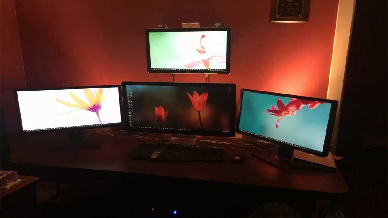 Set Different Wallpaper On Multiple Monitors In Windows 10 YouTube