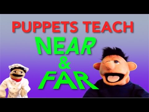 S Hf Puppets Teach Near Far Youtube