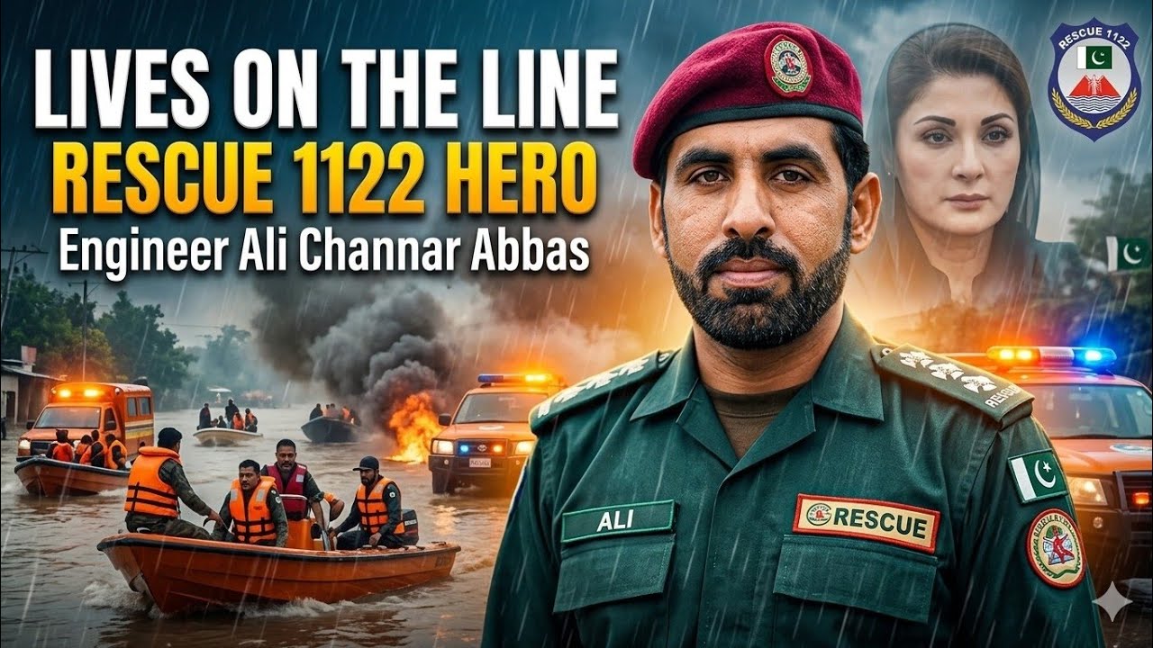 Rescue 1122 Officer Ali Channar Abbas | Real Life Documentary