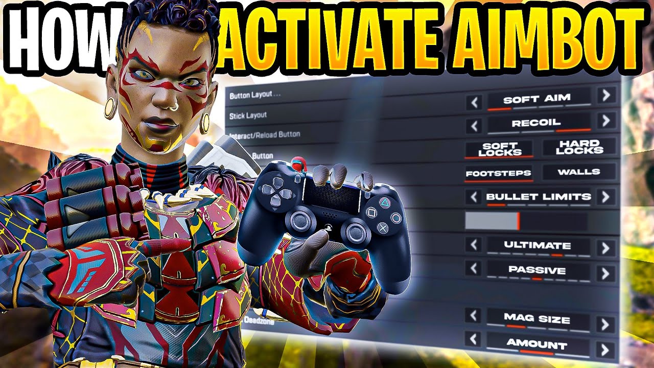 Byg op spontan træ How To Activate Aimbot In Apex Legends (BEST CONTROLLER SETTINGS for PC,  PS5 and XBOX) - YouTube