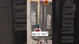 Phonetic Spelling: ea or ee