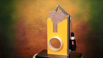 Blast Gate, Automatic for Dust Collection in Woodworking Shop