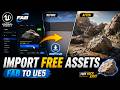 How to Add Free Assets from Fab to Unreal Engine 5