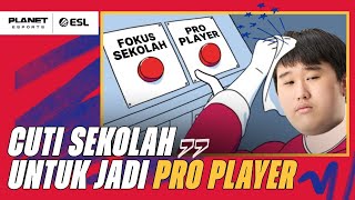 TAZZ RELA CUTI SEKOLAH UNTUK JADI PRO PLAYER! | PLANET ESPORTS X ESL: ZERO TO HERO