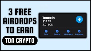 Earn Free Ton Crypto Easily - 3 Free Airdrop! (Tonnel, $Gh \u0026 Spepe!)