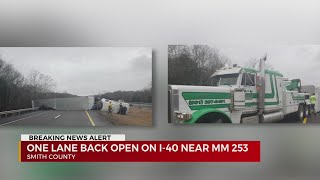 I-40 partially reopens in Smith County