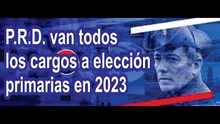 SOBRE LAS PRIMARIAS DEL PRD en 2023, Pedro Miguel González