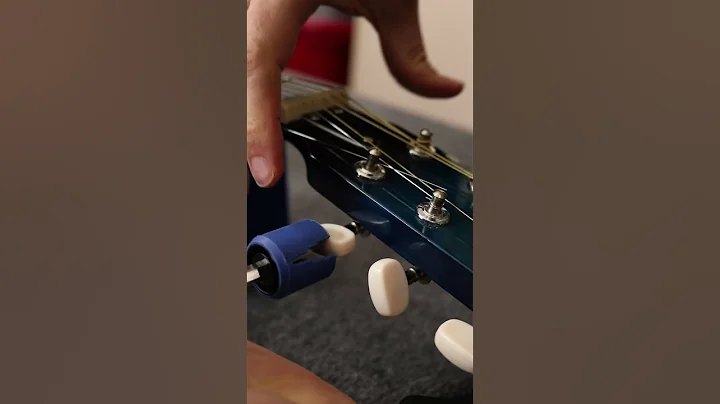 The FASTEST / EASIEST way to string your guitar