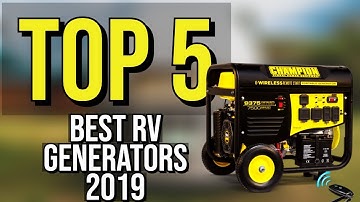 ✅ TOP 5: Best RV Generator 2019