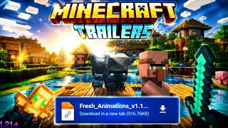 Minecraft PE Fresh Animation Texture Pack For MCPE 🔥 | Minecraft 1.21+ screenshot 4