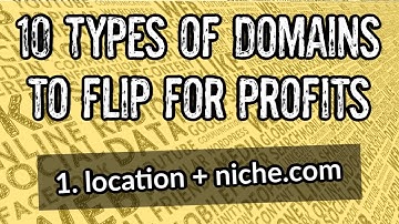 10 Types of Domains To Flip For BIG Profits - Domain Flipping 2024