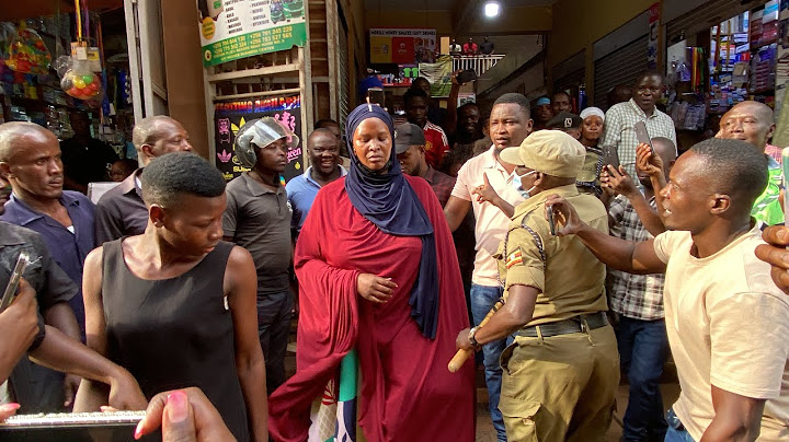 Hajjat Zuula Akiguddeko ku Nasser Rd.Abasubuuzi Bamuguddeko nga Accupula Bipapula. Police Emutasiiza