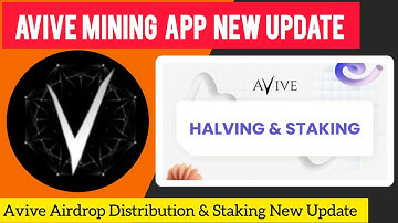 Avive Mining App | Avive Staking update | Avive New Update | Avive Latest Update Avive Claiming News