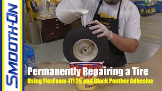 How To Fix a Deflated Tire Using FlexFoamiT! 25 Expanding Foam