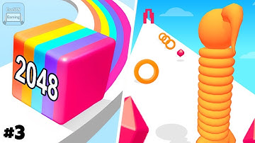 Jelly Run 2048 | Long Neck Run | All Levels Gameplay | Android, iOS | Satisfying Mobile Games #3