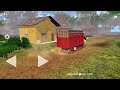 kalian wajib coba! game mobil truk muatan kayu suasana pedesaan