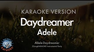 Video thumbnail of "Adele-Daydreamer (MR/Instrumental) (Karaoke Version)"