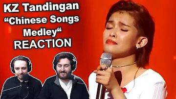 Singers Reaction/Review to "KZ Tandingan - Chinese Songs Medley"