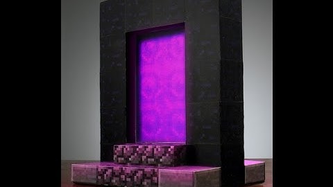 Minecraft Tutorial #1| How to build a Nether Portal