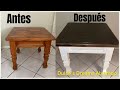 DIY: Como transformar tus muebles / les di otro look a las mesas de mi sala #DIY #diyrenovation