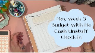 Cash Unstuffing | Budget with me May Week 3 | New Binders! | Aussie Cash Stuffing | Debt Journey |