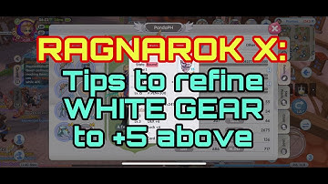 ROX: TIPS TO REFINE WHITE GEAR +5 above