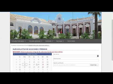 Vídeo-tutorial del Portal del Empleado/a del Ayuntamiento de Manzanares
