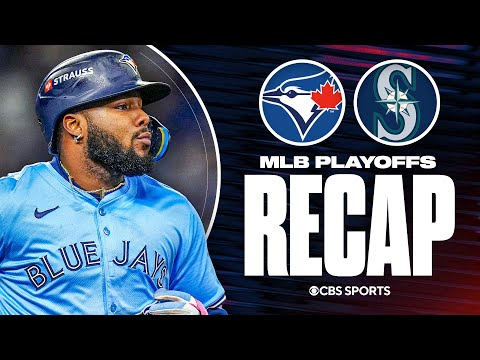 Guerrero Jr., Gimenez Go Deep as Blue Jays Even ALCS at 2-2 With 8-2 Win vs. Mariners | Game 3 Recap