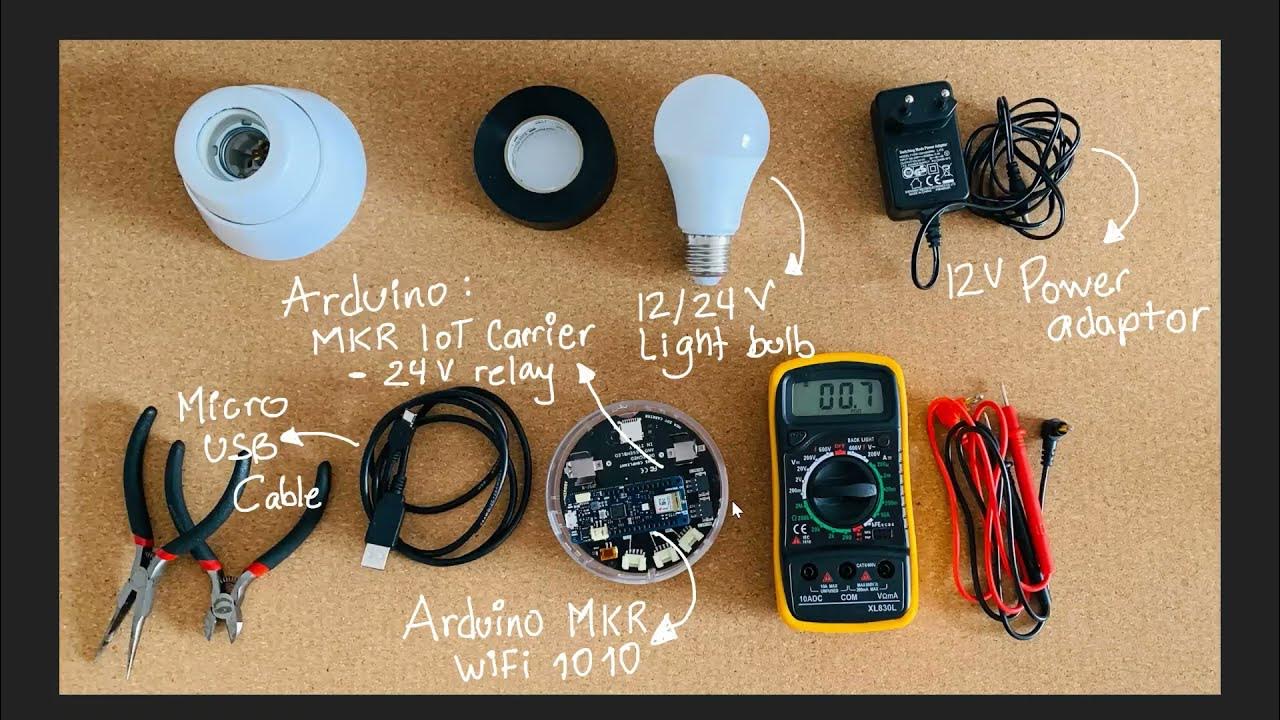 Ignition Maker Edition and Arduino to control a lamp - YouTube