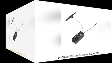 Receptor FrSky TD R6 2.4G 900M Tandem Receptor de banda dupla com portas de 6 canais