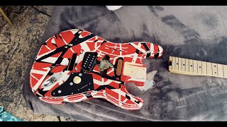 EVH FRANKIE - How to upgrade and personalize a generic guitar. A beginner/intermediate tutorial.