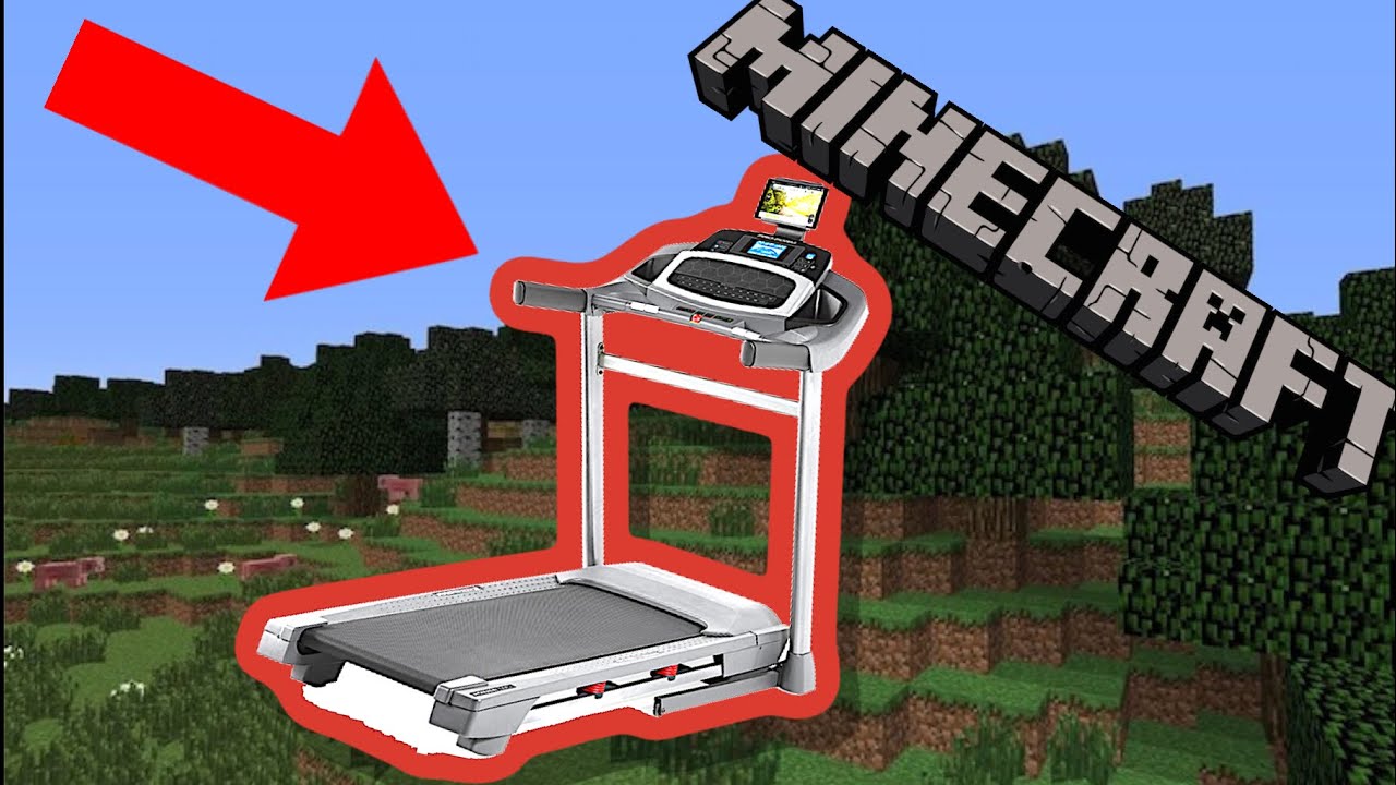 TAPIS ROULANT SUR MINECRAFT! - tuto - YouTube