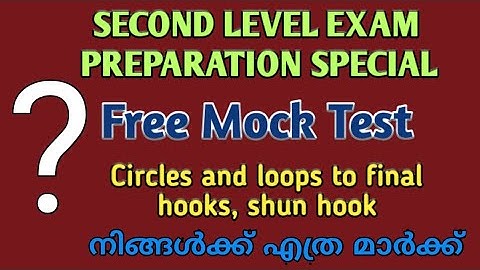 Mock Test, Circles and loops to final hooks, shun hook| Focus Star PSC