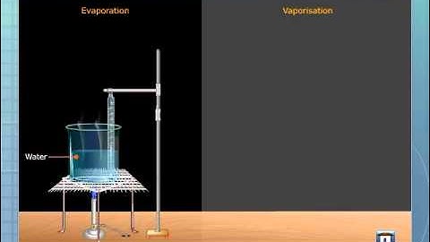 Difference Between Evaporation and Vaporization
