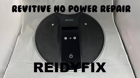 Revitive Machine No Power Repair