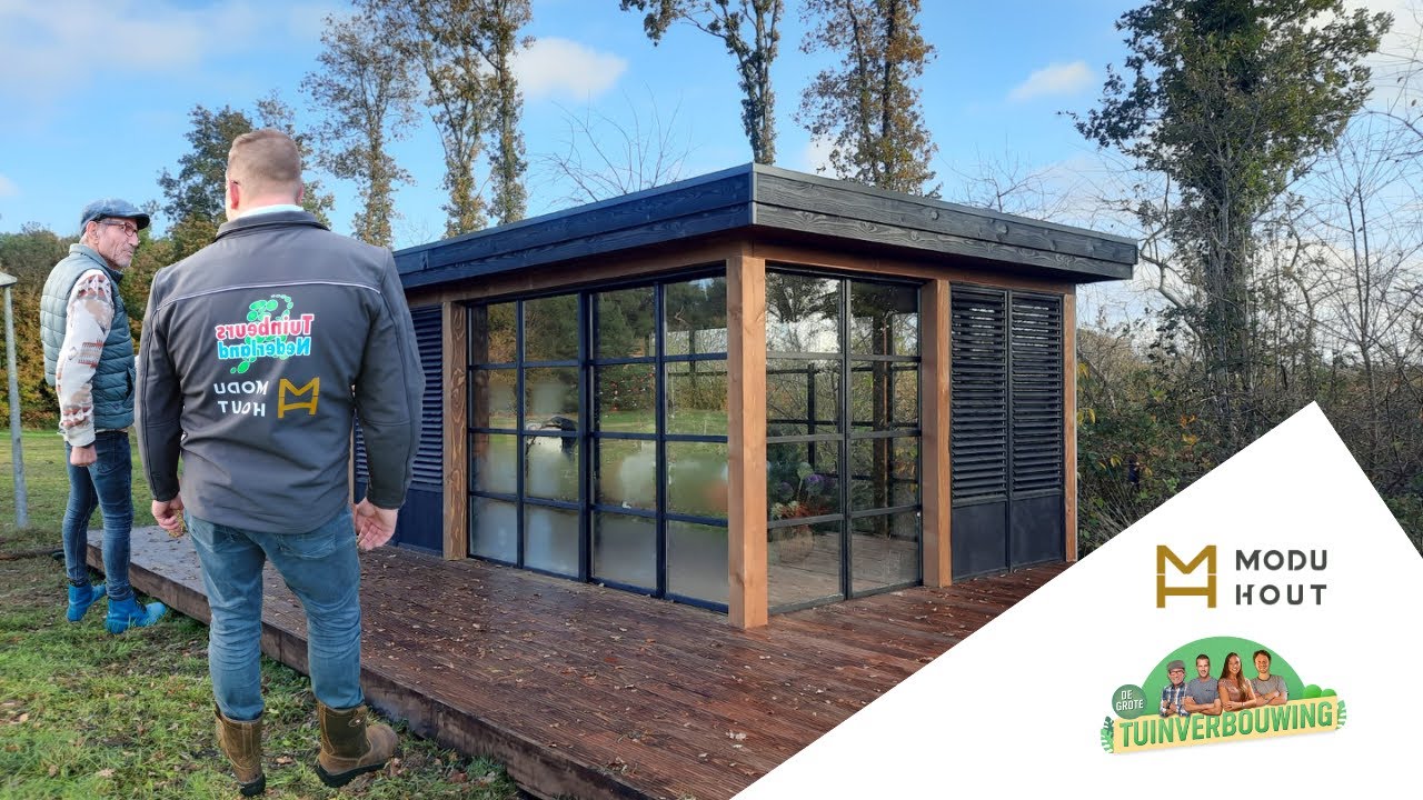 Rob zijn eigen tuin | De Grote Tuinverbouwing | Moduhout