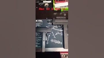 Mac 10 & Mac 11 😎 #airsoft #collection #ingram #mac10 #mac11