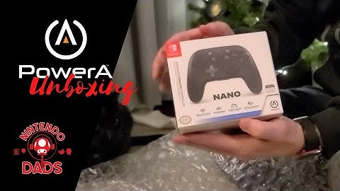 PowerA Nano Enhanced Wireless Controller - Unboxing| Nintendo Switch