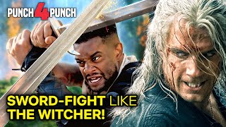 The Corridor Crew Recreates a Fight Scene from The Witcher | Punch 4 Punch | Netflix