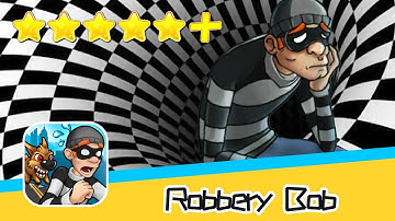 Robbery Bob™ Advanced Leve5 7 Walkthrough New Game Plus Recommend index five stars+