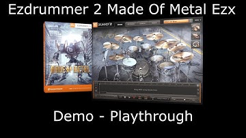 Ez Drummer 2 - Made Of Metal Expansion / Demo & Playthrough